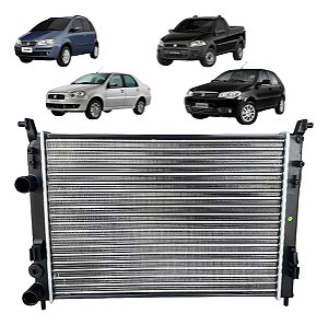 Radiador Palio Fire 2001 2002 2003 2004 2005 2006 Até 2016