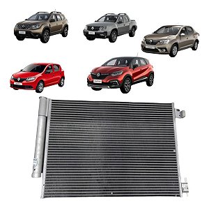 Condensador Duster Logan Sandero 2012 2013 2014 2015 A 2022