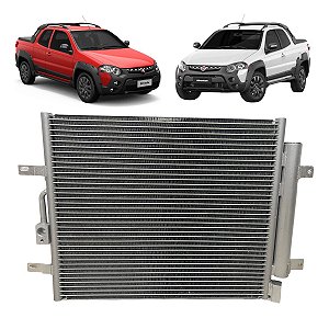 Condensador/ Radiador  Fiat Palio Siena Strada Idea 1.8