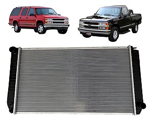 Radiador Água Silverado 1997 / 2001 Mwm 6cc Diesel
