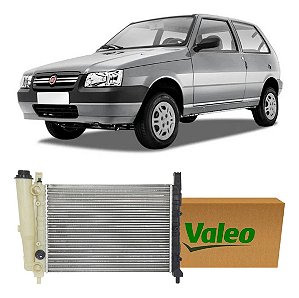 Radiador Uno Mile Fire 1.0 2001 Até 2012 Sem Ar - Valeo