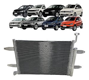 Condensador Ar Gol Voyage Fox Saveiro Polo G5 G6 G7 G8 G9