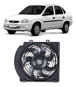 Ventoinha Com Defletor Corsa 1996 97 98 99 A 2005 Procooler