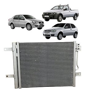 Condensador Ar Condicionado Siena 1.0/1.4 2010 2011 2012