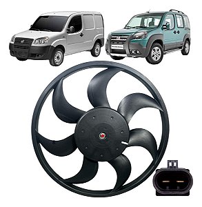 Ventoinha Radiador Fiat Doblo 1.4 1.6 1.8 2013 2014 2015