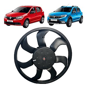 Motor E Ventoinha Radiador Renault Sandero Stepway 2016 2017