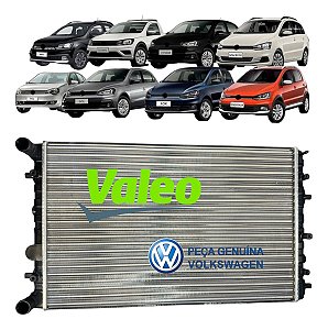 Radiador Vw Gol Voyage Saveiro Polo G5 G6 G7 C/ Ar Premium