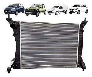 Radiador Uno Vivace Original Valeo 2013 2014 2015 2016 2017