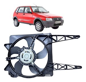 Ventoinha Radiador Fiat Uno Fire Com Ar (modelo Valeo)