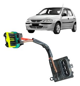 Resistencia Da Ventoinha Radiador Celta C/ar 03/06  93386422