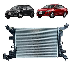 Radiador Onix E Onix Plus 1.0 Aspirado 2020 2021 2022 2023