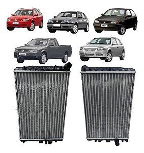 Radiador Gol Parati Saveiro G2 G3 G4 Ap Com Ar (30mm)