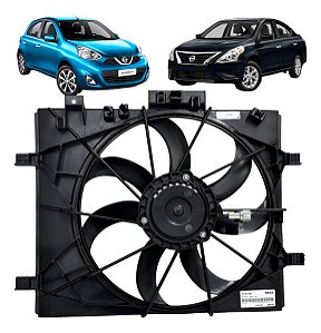 Eletroventilador Ventoinha Nissan Versa 2011 2012 2013 2014