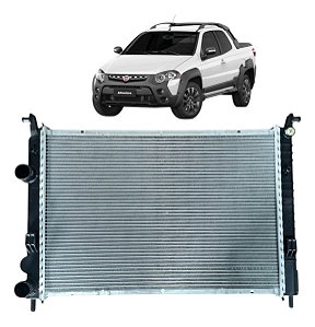 Radiador Fiat Strada Adventure1.8 16v Brasado Fiat 2002/2020