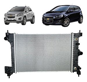 Radiador Gm - Chevrolet Sonic Tracker Com Ar 2014 A 2014