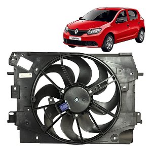 Gmv Eletroventilador P/ Duster, Logan, Sandero...2014 A 2024