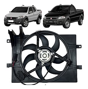 Eletroventilador Ventoinha Fiat Strada 14/ Original 52050513