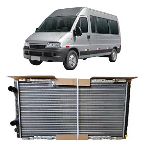 Radiador D'agua Fiat Ducato 2.3 Multjet 2010 11 12 Até 2017