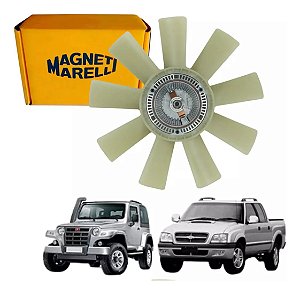 Hélice + Polia Viscosa S10 2.8 2000 A 2011 Magneti Marelli