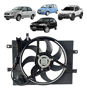 Ventoinha Fiat Palio Fire 2001 Acima Mod Behr Com Ar - 22043