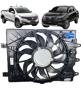 Eletroventilador Ventoinha Completo Nova Strada 1.3 Original