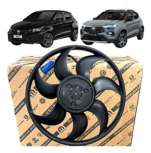 Eletroventilador Radiador Ventoinha Fiat Argo Pulse Original