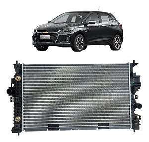 Radiador Visconde Onix Turbo 1.0 2019 2020 2021 2022 2023