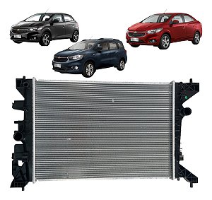 Radiador Onix Prisma Cobalt Spin 2017 2018 2019 Manual