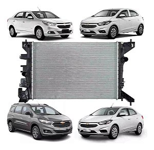 Radiador Onix Cobalt Prisma Spin 2017 2018 2019 Manual