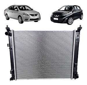 Radiador Agua March Versa 1.0 1.6 2011 2012 2013 2014