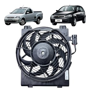 Ventoinha Condensador Gm Montana Corsa 1.4 1.8 Pull 2002 A 2