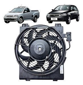 Ventoinha Defletor Corsa Montana 2003/2007 Condensador Gmv