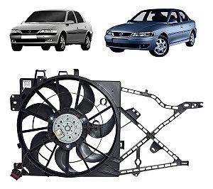 Ventoinha Radiador Vectra 2.0 2.2 1997/2001 2 Pinos Bosch Gm