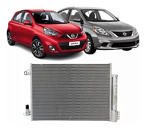 Condensador A/c Versa 1.0 16v Auto 2015 2016 2017 2018