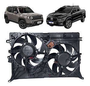 Ventoinha Radiador Jeep Renegade Fiat Toro Diesel 2016...