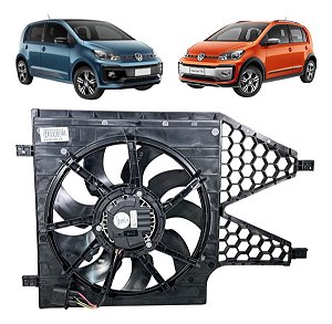 Ventoinha Com Defletor Radiador Vw Up Tsi 14/21 Original Vw