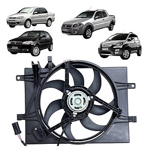 Ventoinha Eletroventilador Defletor Palio Siena Strada Gmv