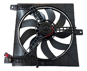 Ventoinha Radiador Defletor Kwid 1.0 Com Ar 2017 A 2021 Novo