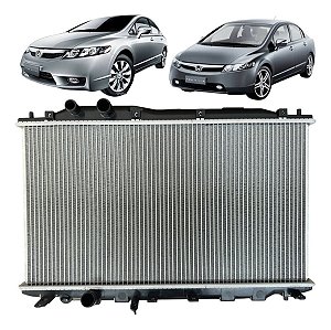 Radiador Honda New Civic 1.8 2007 A 2012 Automatico Manual