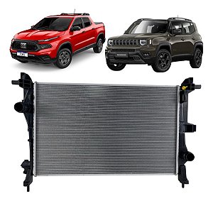 Radiador Fiat Toro Jeep Renegade 1.8 Flex 2016 A 2020