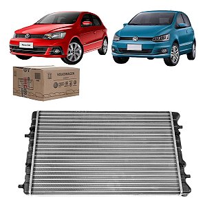 Radiador Novo Gol/ Fox 3 Cilindros 2017/2024 Com Ar Original