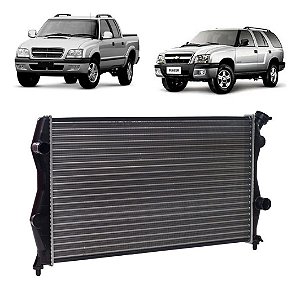 Radiador S10 Blazer Gasolina Flex Com E Sem Ar 1995-2010