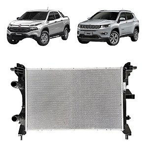 Radiador Fiat Toro Jeep Compass- 2.0 2.4 Manual E Automático