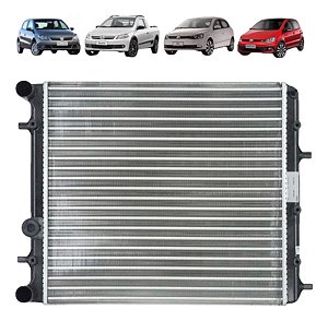 Radiador Gol Saveiro Voyage G5 G6 G7 Fox 1.0 1.6 Sem Ar