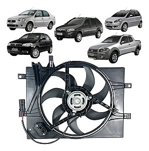 Eletroventilador Fiat Strada 1.4 Working Plus Flex 2p 2017