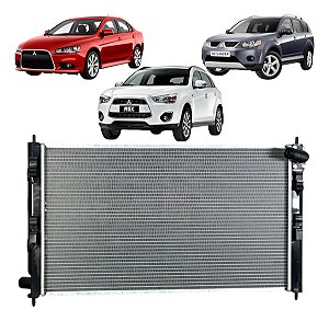 Radiador Mitsubishi Asx / Lancer / Outlander 2008 Até 2016