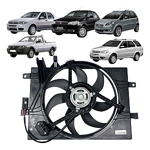 Eletroventilador Fiat Siena 1.4 El Flex 4p 11/16