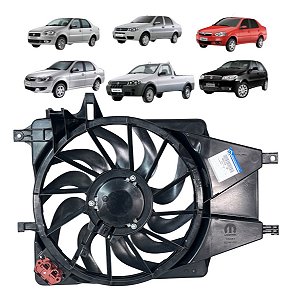 Ventoinha Original Fiat Palio Com Ar 2014 A 2017