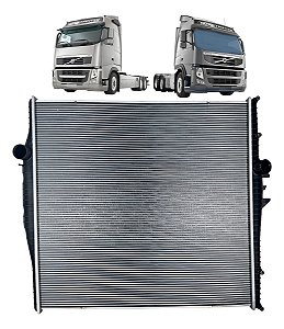 Radiador Volvo Fh Nh 12 Globetrotter D13c 420 460 500 540cv