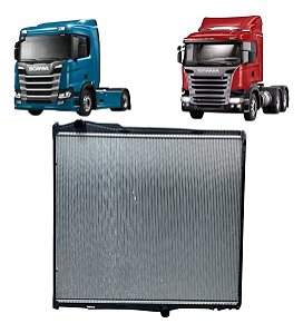 Radiador Scania Serie 6 G360/g400/g440/g480 Motor Euro Medio